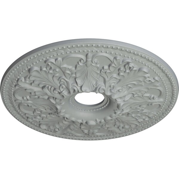 Ashley Ceiling Medallion (Fits Canopies Up To 4 3/4), 23 7/8OD X 4ID X 2 1/8P